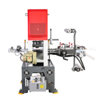Línea de producción de máquina troqueladora de prensa de estampado automático tipo ordenador multifuncional CNC Servo no metálico de alta velocidad