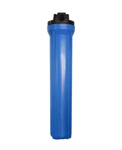 Cartucho de 20 pulgadas, carcasa de filtro de pretratamiento, carcasa de cartucho de filtro de agua, carcasa de filtros azules para tratamiento de agua