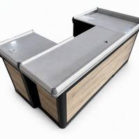 Comptoir de caisse de supermarché et hypermarché de qualité supérieure – Design moderne
