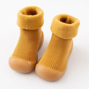Nouveau-né léger marche semelle en caoutchouc antidérapant intérieur pantoufle bébé chaussures chaussettes - Product Image 5
