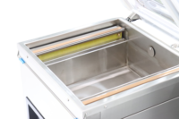 Machine de mise sous vide électrique en acier inoxydable LITENG DZ-400/2E pour sachets, papier, feuille d'aluminium et emballages alimentaires