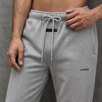 Pantalon de jogging décontracté taille haute coupe ample avec cordon de serrage et poches latérales