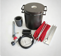 Fourneau de fusion de métaux TEBAK amélioré 6kg-12kg |   Fonderie à gaz portable pour la fabrication de bijoux en or et en argent