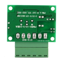 ZYSY 3.3P-10V V 5V 24V Sinyal PWM ke Konverter Tegangan 0-V Modul PLC Analog Digital D/A