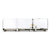 Ligne de production de verre isolant entièrement automatique contrôlée par PLC avec moteur haute puissance pour la fabrication de vitrage double IGU