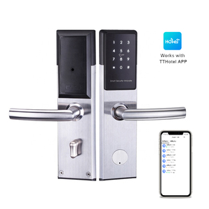 Precio <span class=keywords><strong>de</strong></span> fábrica Producción <span class=keywords><strong>de</strong></span> volumen <span class=keywords><strong>de</strong></span> acero inoxidable TTLock TTHotel Tarjeta <span class=keywords><strong>de</strong></span> llave Cerradura <span class=keywords><strong>de</strong></span> puerta inteligente <span class=keywords><strong>para</strong></span> apartamento <span class=keywords><strong>de</strong></span> <span class=keywords><strong>hotel</strong></span> en casa - Product Image 1