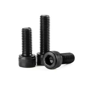 Vis à tête fraisée hexagonale en acier au carbone, oxyde noir, DIN7991, filetage complet M3 M4 <span class=keywords><strong>M5</strong></span> pour couvercles d'enclos industriels - Product Image 6