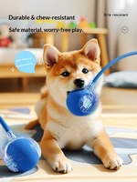 Juguete Interactivo para Mascotas con Estilo Deportivo, Pelota Recargable por USB con Evitación Automática de Obstáculos para Perros y Gatos