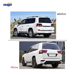 Gugo 2016-2020 Cho Toyota Lc200 Bodykit Nâng Cấp Để Lc300 <span class=keywords><strong>Wald</strong></span> Mô Hình Mới ABS Front & Rear Bumper Kit - Product Image 3