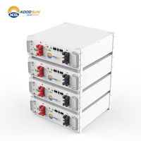 Stackable Solar Battery 51.2V 100Ah Match With Solis Hybrid Inverter For Home Energy Storage Solution