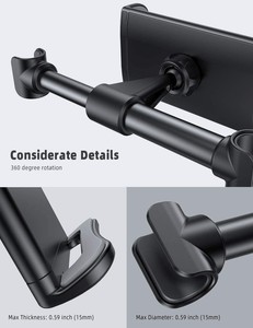 Multi Functional Car Seat Rear Rotation Mobile Phones <strong>Computers</strong> Tablet Car Seat <strong>Brackets</strong> - Product Image 6