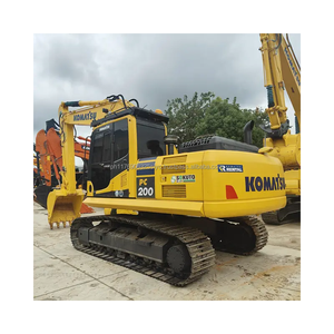 Excavadoras usadas de la correa eslabonada hidráulica original de Japón KOMATSU PC200 - Product Image 6