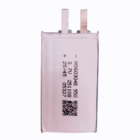 แบตเตอรี่ OEM HS 3.7V 950mAh แบบบางพิเศษ 2 มม. กึ่งโซลิดสเตท 300 รอบการใช้งาน สำหรับรถบังคับวิทยุและโดรน-14.8V ความจุสูง อัตราการคายประจุสูง