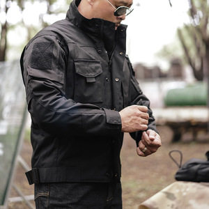 <span class=keywords><strong>Mark</strong></span> 4 chaqueta masculina a prueba de viento chaquetas para hombre impermeable fábrica venta al por mayor chaqueta táctica para hombres - Product Image 4