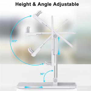 Soporte Ajustable Portátil para Laptop y Teléfono Móvil con Base de Escritorio de Aleación de Aluminio, Compatible con <span class=keywords><strong>iPad</strong></span>, 2 Años de Garantía - Product Image 5