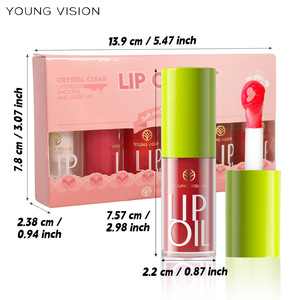 ชุดลิปออยล์ Young Vision 6 สี ขนาด 3 มล. ต่อขวด บำรุงริมฝีปากให้ชุ่มชื้นและเงางาม - Product Image 5