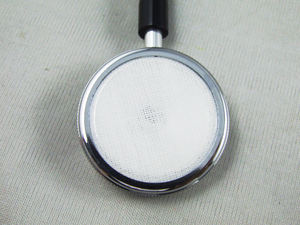 OEM herramienta de diagnóstico médico de aluminio clínico enfermera pediátrica sola cabeza cardiología Estetoscopio electrónico para niños y bebés - Product Image 2