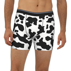 Sous-vêtements pour hommes, taille personnalisée, bas MOQ, style boxer court très vendu, sans effet de descente, short de sport pour hommes - Product Image 1