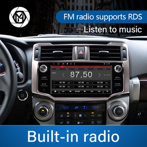 Xe đa phương tiện Stereo cho Toyota <span class=keywords><strong>4</strong></span> Runner 9 "<span class=keywords><strong>Android</strong></span> 10.1 xe máy nghe nhạc với GPS navigation DSP và xe chơi đài phát thanh âm thanh - Product Image 4