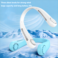 Ventilateur portable à suspendre au cou, mini ventilateur portable avec batterie au lithium intégrée, meilleur prix