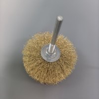Brosse métallique de nettoyage personnalisée, tête de meulage à vis, brosse métallique pour décapage de rouille et polissage, accessoires à vis
