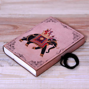 Genuine Leather Journal Notebook <b>A5</b> Handmade Vintage <b>Diary</b> with Deckle Edge Paper Leather Writing Planner Travel Notebook Custom - Product Image 3