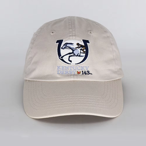 Gorra Casual Unisex Ajustable Beige Kentucky Derby 143rd con <span class=keywords><strong>Bordado</strong></span> y Estampado en Relieve - Product Image 2