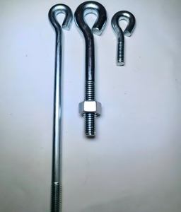 Boulons à crochet galvanisés haute résistance, tiges filetées SS304/Q235, diamètre 8 mm, ressorts personnalisables, pliage de fil sur mesure - Product Image 3