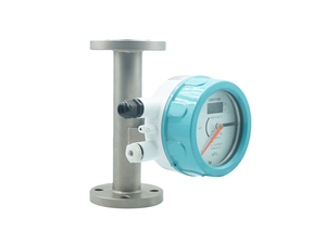 Rotamètre à zone variable numérique en acier inoxydable pour liquides et gaz avec raccord à bride et précision de +/-1,5% - Product Image 3