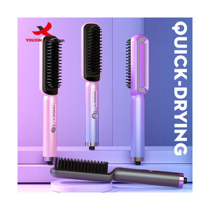 Brosse lissante chauffante FENGFLY à prix réduit pour approvisionnement mixte, avec logo personnalisé et emballage sur mesure - Product Image 2