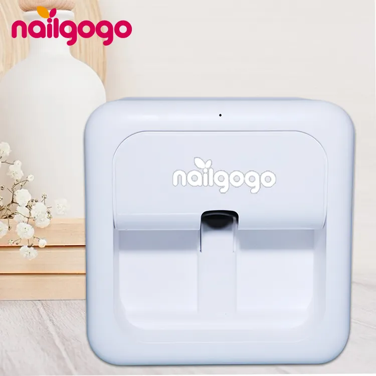 Nailgogo laser eget digitale schilderen o2 art pro nail printer inkjet nail printer draagbare 3d nail printer