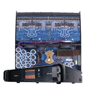 DSP-20Q 9000w caixa brilhante amplificador de potência profissional de áudio