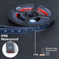 Geräuchertes Schwarz Unterbodenbeleuchtung IP68 Wasserdicht RGBIC LED Auto-Unterbodenbeleuchtung Hochwertiges 6-teiliges Chasing-Unterbodenbeleuchtungsset für Autos