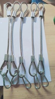 Assemblage de matériel, corde en acier, bride de charge, levage de câbles en acier inoxydable, bride de câble