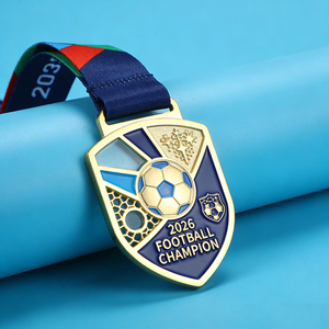 Medalla Personalizada de Fábrica, Medalla Deportiva 3D de Aleación de Zinc con Diseño de Santa Claus, Medalla Personalizada de Béisbol con Cinta para Carreras y Festividades - Product Image 2