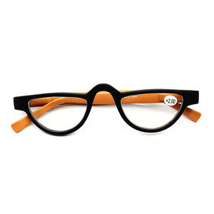 Gafas de lectura de ojo de gato pequeño a la moda para mujer, gafas presbiópicas ligeras para leer, gafas Retro Rojas, azules y naranjas - Product Image 2