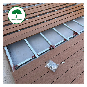 Revêtement de terrasse composite de deuxième génération, résistant aux UV, imperméable, à faible entretien, de qualité supérieure, co-extrudé WPC pour extérieur - Product Image 2