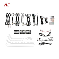 Kit d'éclairage d'ambiance intérieur 64 couleurs W177 amélioré pour Mercedes Benz Classe A W177 GLA C118 Accessoires d'éclairage d'ambiance