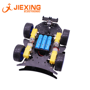 <span class=keywords><strong>Kit</strong></span> de <span class=keywords><strong>voiture</strong></span> robotique STM32-4WD 4 roues motrices programmable DIY Développement Compétition ARM Maker Education nouveau - Product Image 3