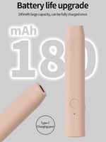 Lampe à ongles portable mini format stylo 3W sans fil pour le séchage du vernis gel UV