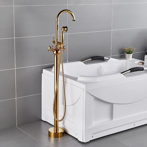 Robinet <span class=keywords><strong>de</strong></span> baignoire sur pied Gold Ball Robinet <span class=keywords><strong>de</strong></span> douche sur pied en <span class=keywords><strong>bois</strong></span> indépendant - Product Image 2