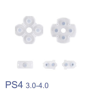 Boutons de contact en caoutchouc pour manette de jeu, pavés de touches pour <span class=keywords><strong>PS4</strong></span>, boutons en silicone conducteur R1 <span class=keywords><strong>R2</strong></span> L1 L2, coussinets en caoutchouc - Product Image 3
