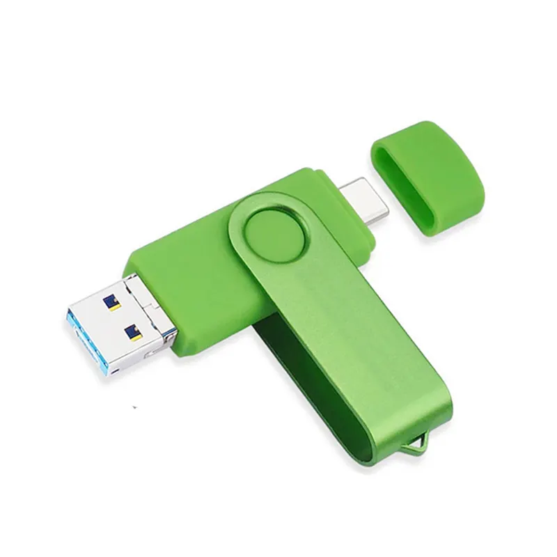 Vente en gros LOGO personnalisé OTG Clé USB 4 Go 8 Go 16 Go 32 Go 64 Go 128 Go USB 2.0 3.0 OEM ROHS FCC Clé USB Ce Mémoire OTG