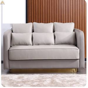 Foshan-sofá de diseño italiano, mueble de cuero de aire libre, 1/2/3 asientos, garantía de 10 años, suministro directo de fábrica - Product Image 6