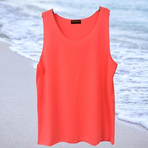 Camisetas sin mangas unisex, colores neón. Hechas con TK30 S/J 150-160 gsm (35) - Product Image 4