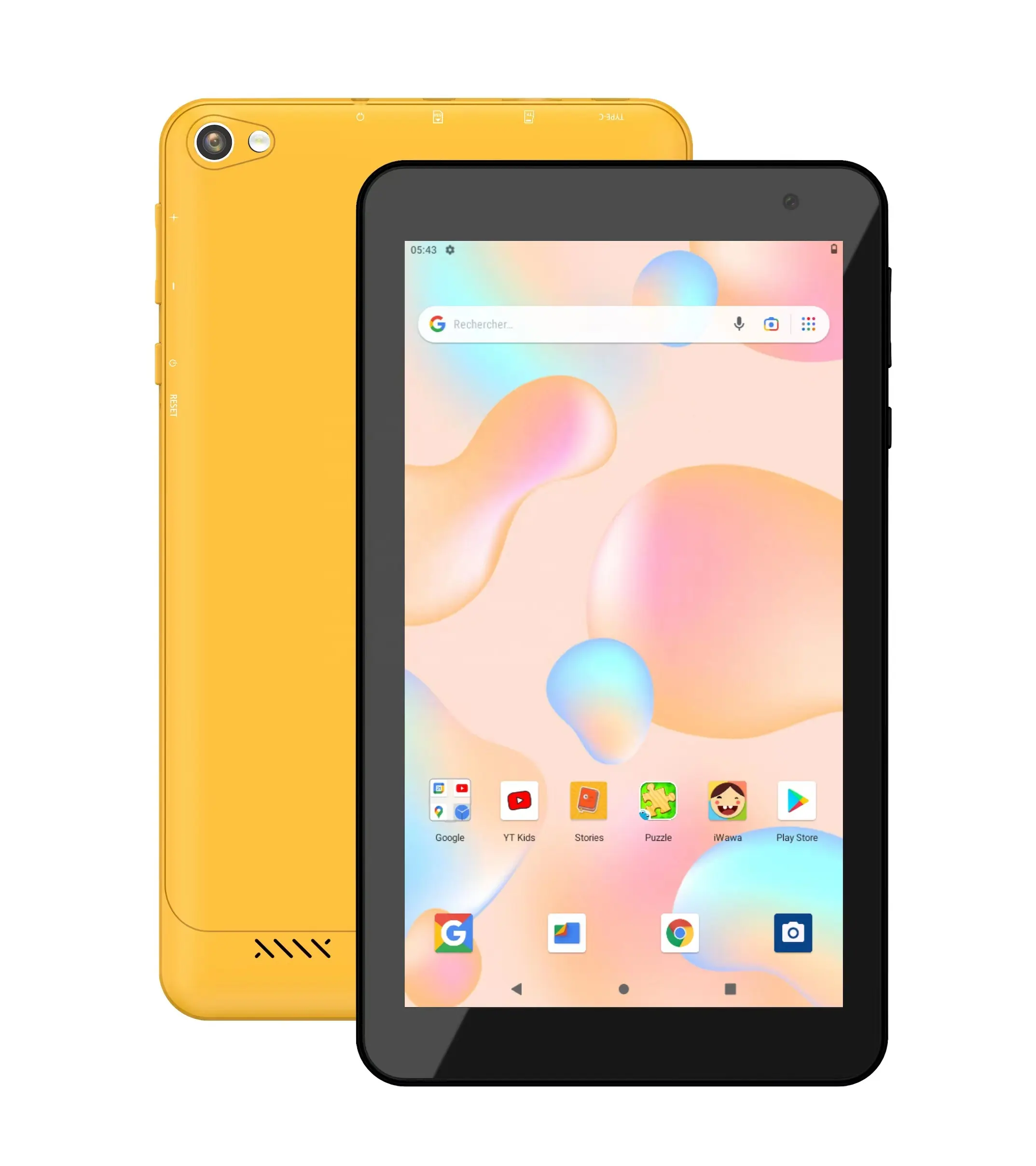 Tableta PC Android de 7 pulgadas, 2G, DDR, 16GB, Quad Core, con WIFI para niños