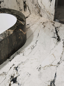 Grande dalle de pierre frittée en porcelaine <span class=keywords><strong>Brasilia</strong></span> Stone 900x1800MM pour hôtel - Product Image 5