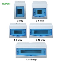 Boîte de distribution en plastique à 4 voies pour interrupteur d'air domestique avec boîte de jonction, protection IP30, marque RUIPEIN