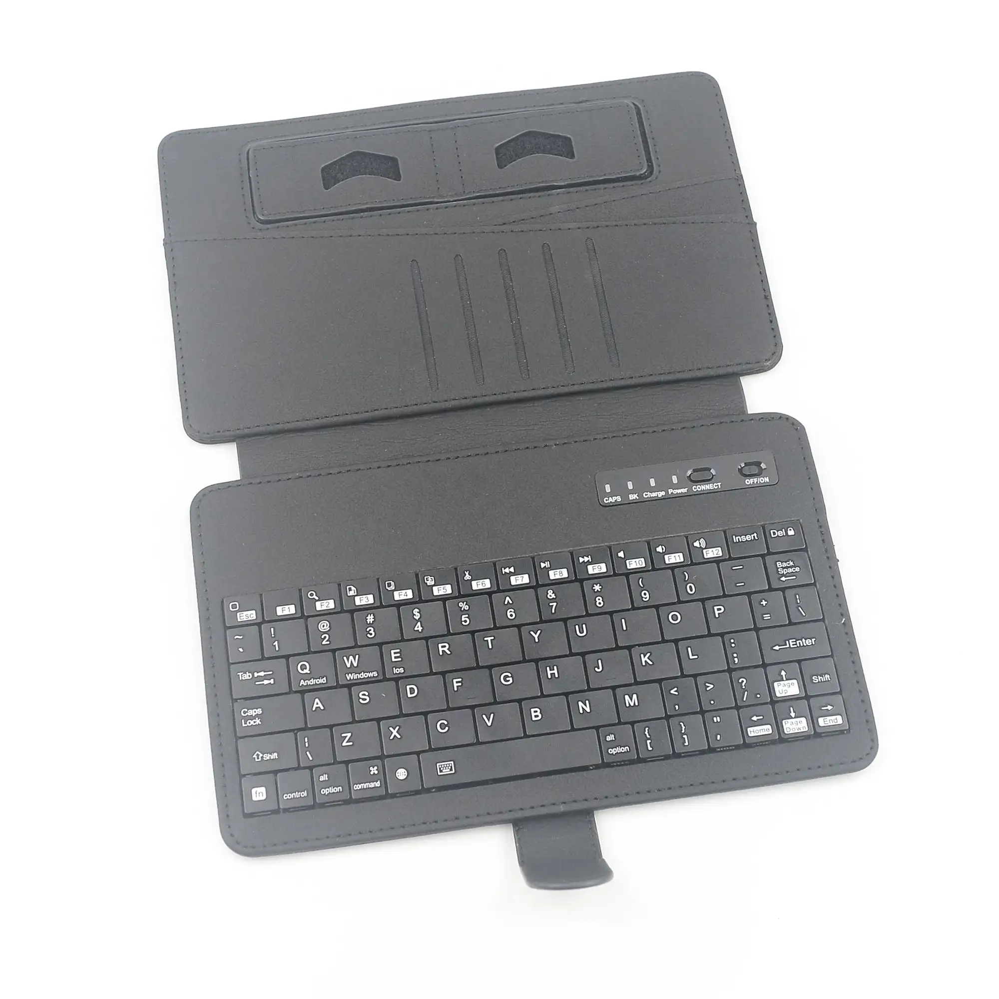 FOCUS New Custom Logo Promotional Gift Tablet Cover with Keyboard Magnetic Tablet Stand Phone Stand Bluetooth Keyboard