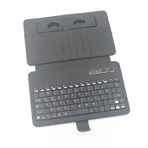 FOCUS Nouveau Logo Personnalisé Cadeau Promotionnel Couverture de Tablette avec Clavier Support de Tablette Magnétique Support de Téléphone Clavier Bluetooth